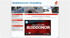 Desktop Screenshot of bloddonorersvendborg.dk